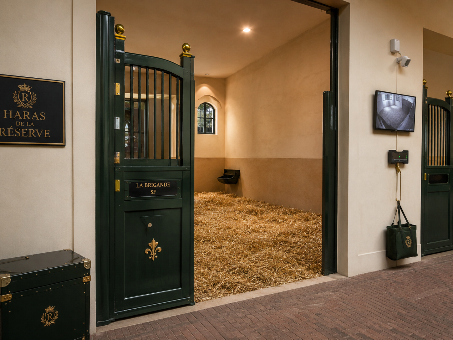 Breeding barn at Oak Hill Farms