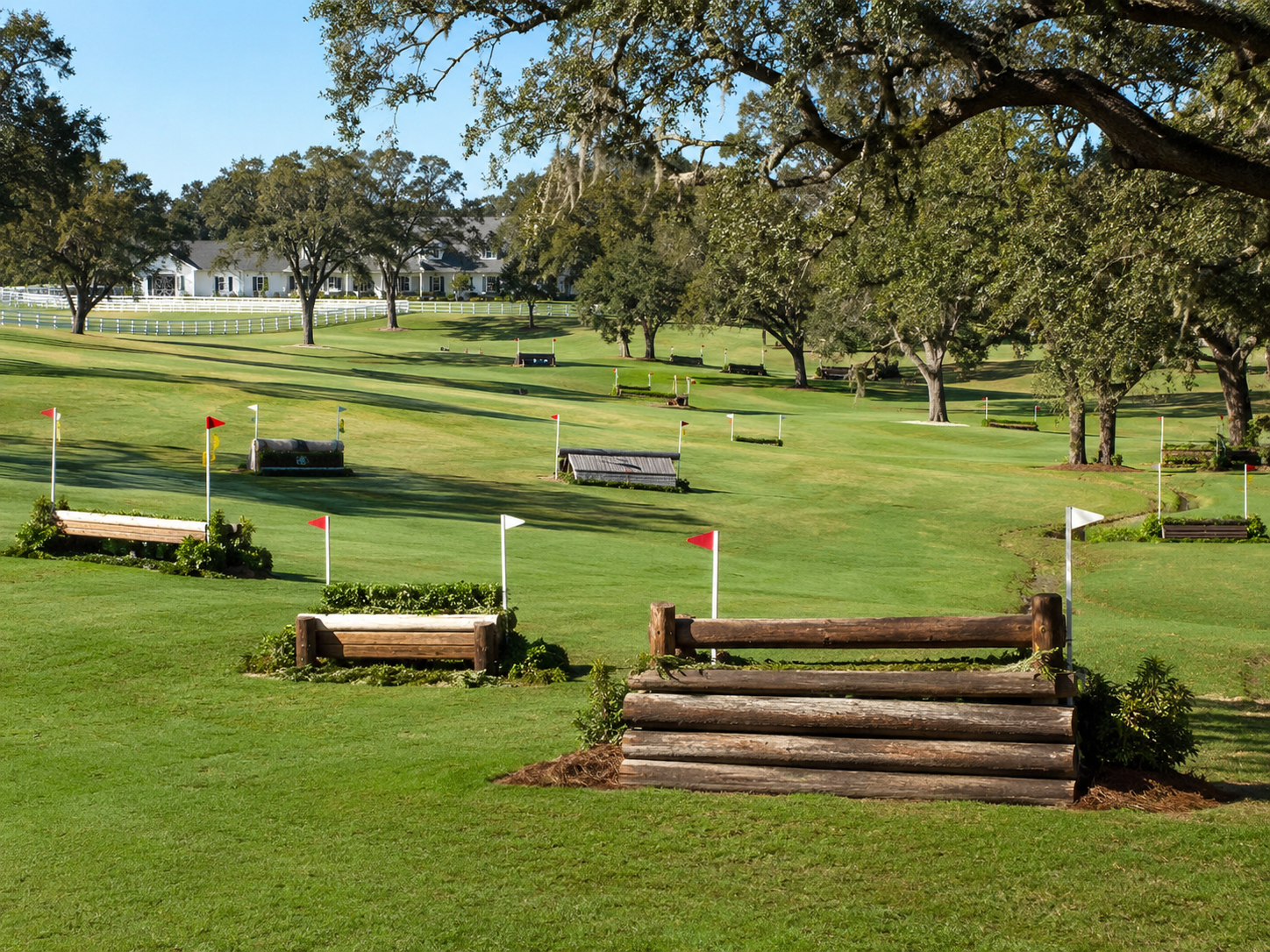 Cross-country course at Oak Hill Farms